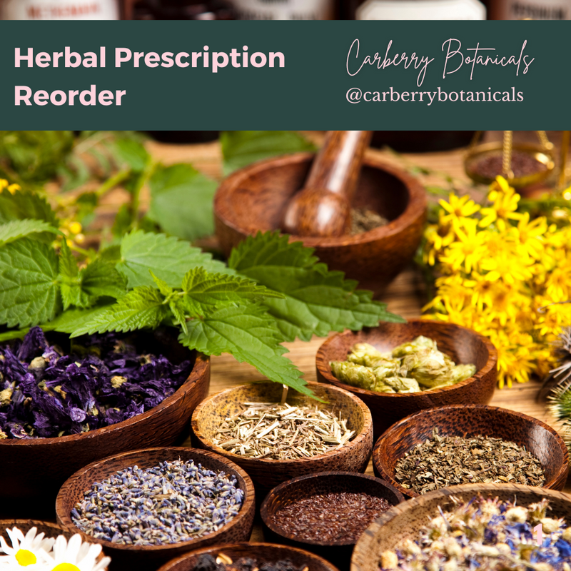 Herbal Prescription Reorders